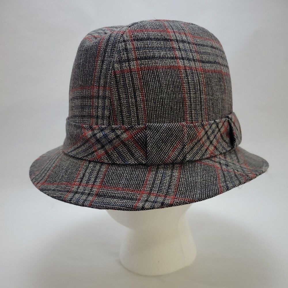 Vintage Stevens United Hatters Cap Millinery Fedora Size Medium